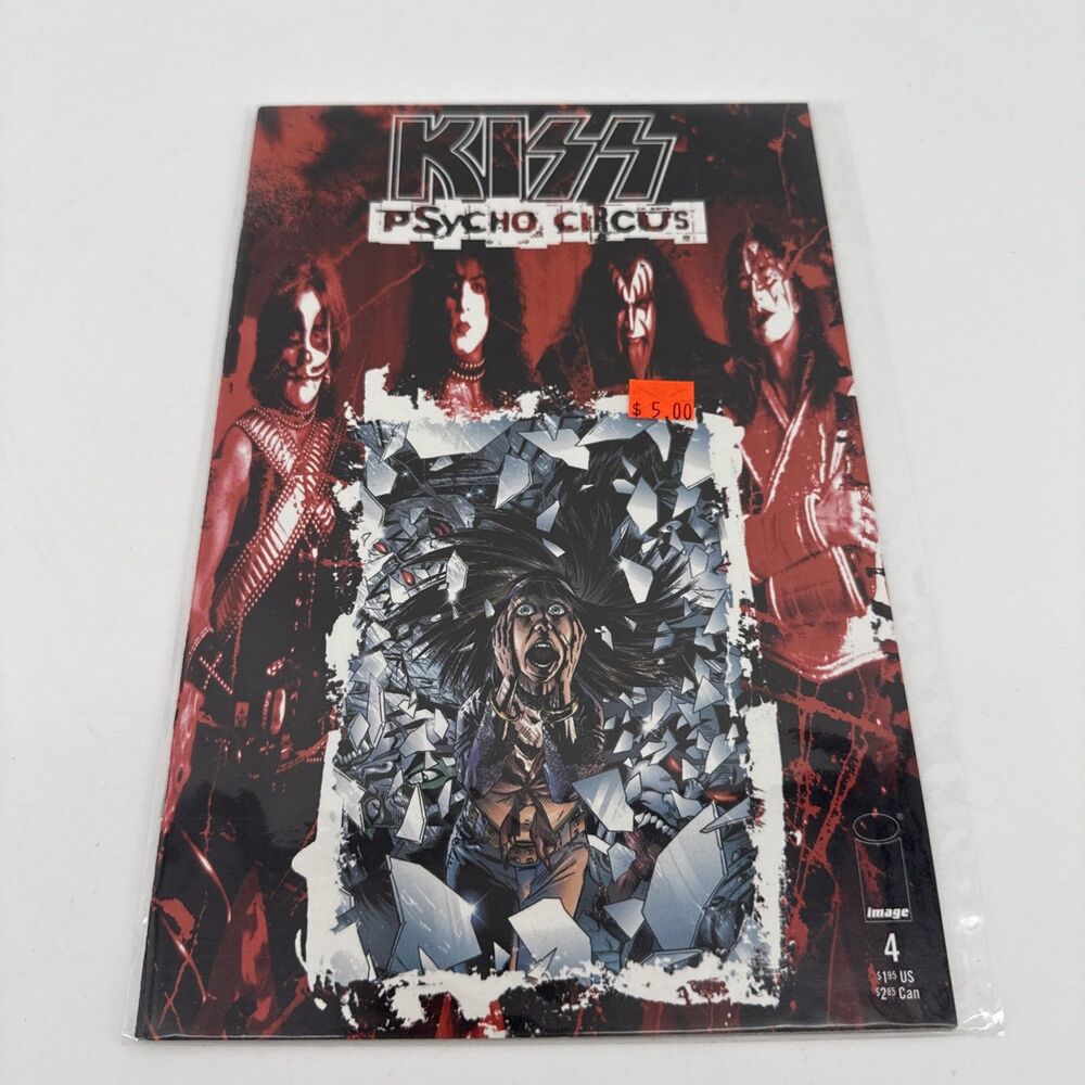 KISS PSYCHO CIRCUS COMIC BOOK #4